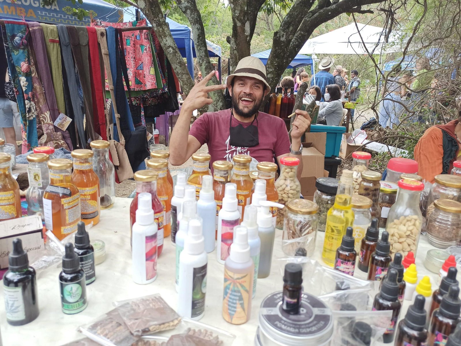 Fairs and open markets are spaces where fair trade is practiced throughout Ecuador.