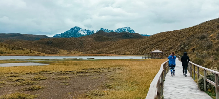 Caminata hacia el Cotopaxi, Ecuador