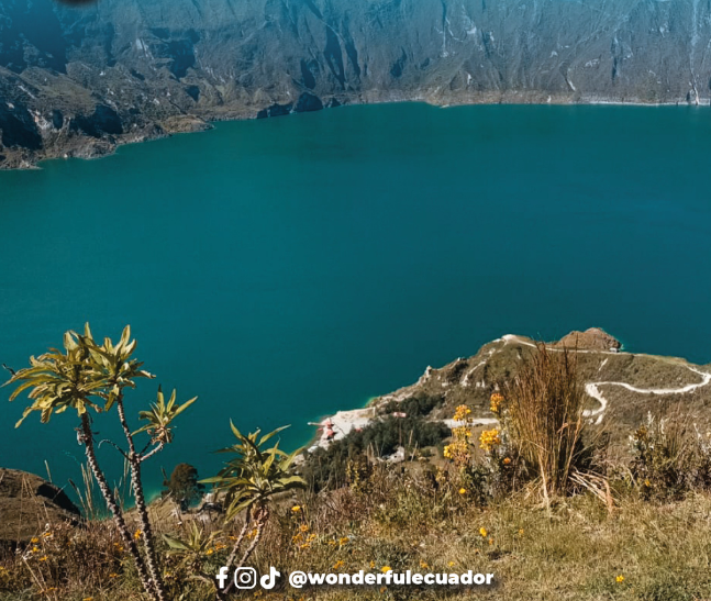 Haz una caminata por los senderos alrededor del Quilotoa